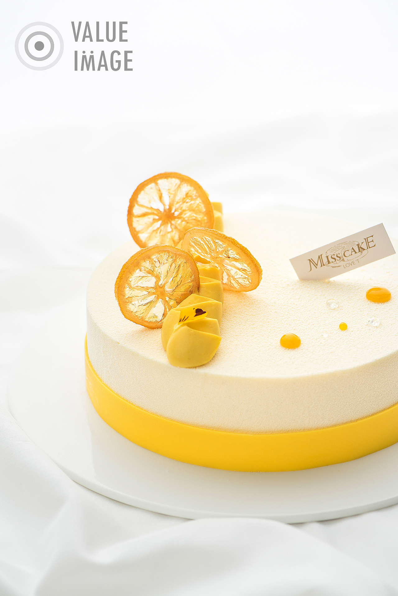 Misscake蛋糕拍摄素色背景也可以有的质感