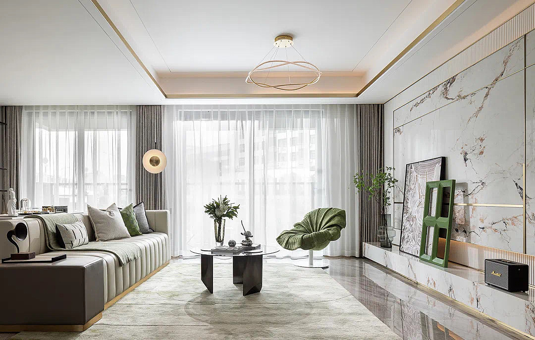 125㎡现代简约温馨舒适外观