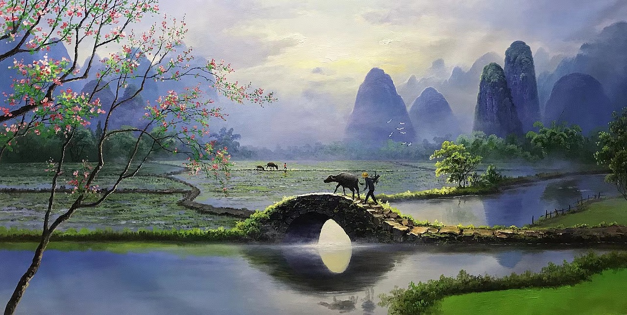 龙蟠1384900精品油画作品6642（图ZMzExNDc2MDgw） - 绘画 - 站酷设计师群博书画院原创素材 - 站酷ZCOOL