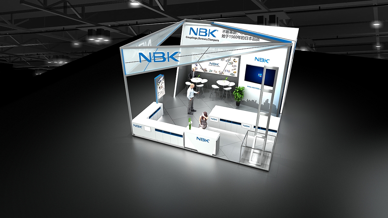 展台设计nbk精致小展台