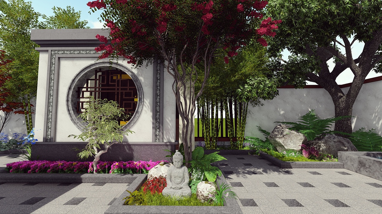 上林赋（图ZNDk5NDg5Mjg=） - 景观设计 - 站酷设计师画941原创素材 - 站酷ZCOOL