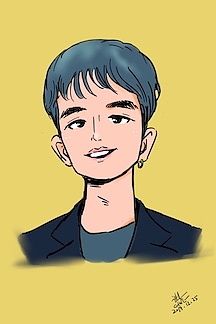 阿进似颜绘2019年现场画像作品（彩色篇）（图ZMTkxOTMwNTQ0） - 单幅漫画 - 站酷设计师阿进似颜绘原创素材 - 站酷ZCOOL