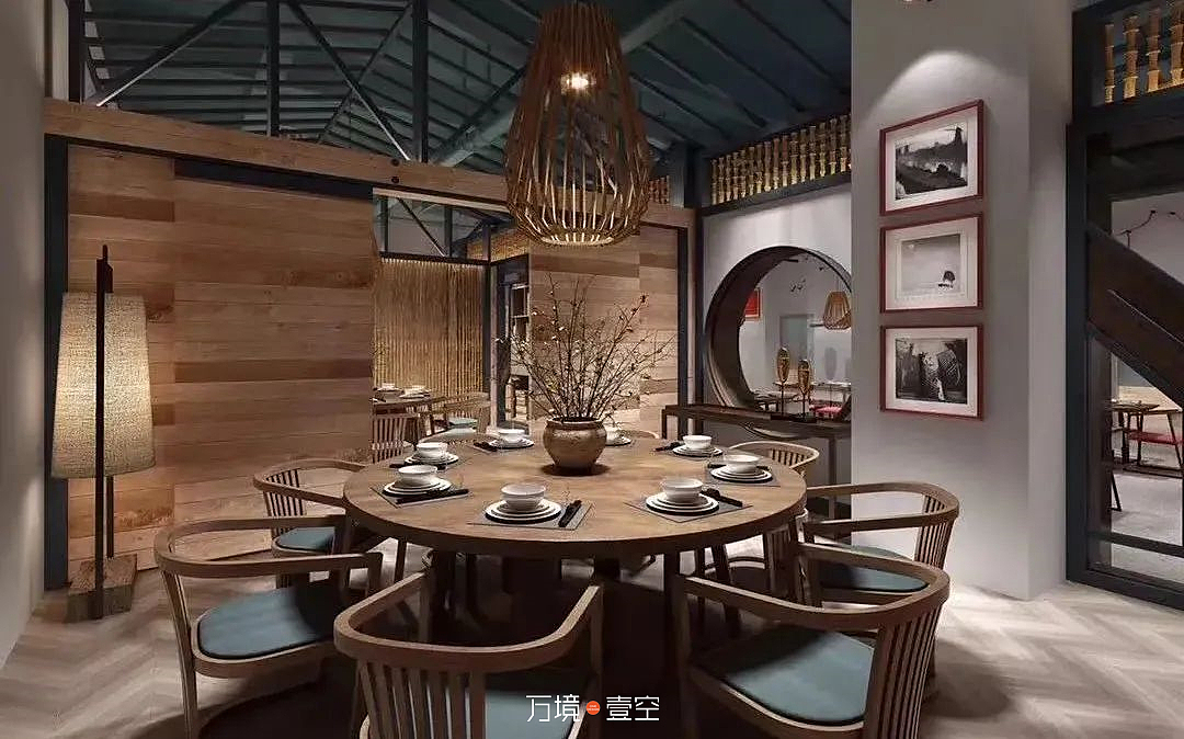 餐饮空间设计空间美学案例合集（图ZMjkwMzg4MDA0） - 酒店餐饮设计 - 站酷设计师万境壹空设计原创素材 - 站酷ZCOOL