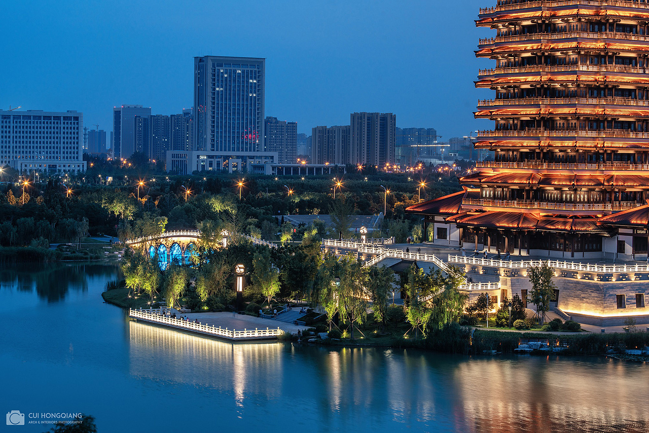 景观摄影 | 齐盛湖公园