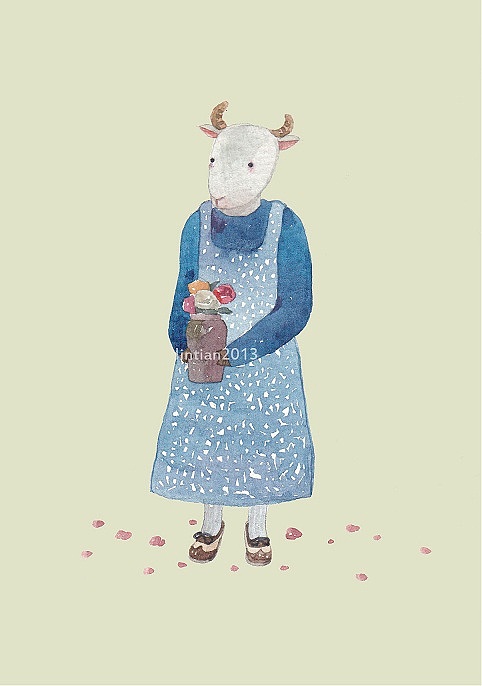 【小森活系列】林田原创插画（图ZODQ3NDYzNg==） - 绘本 - 站酷设计师林田lisa原创素材 - 站酷ZCOOL