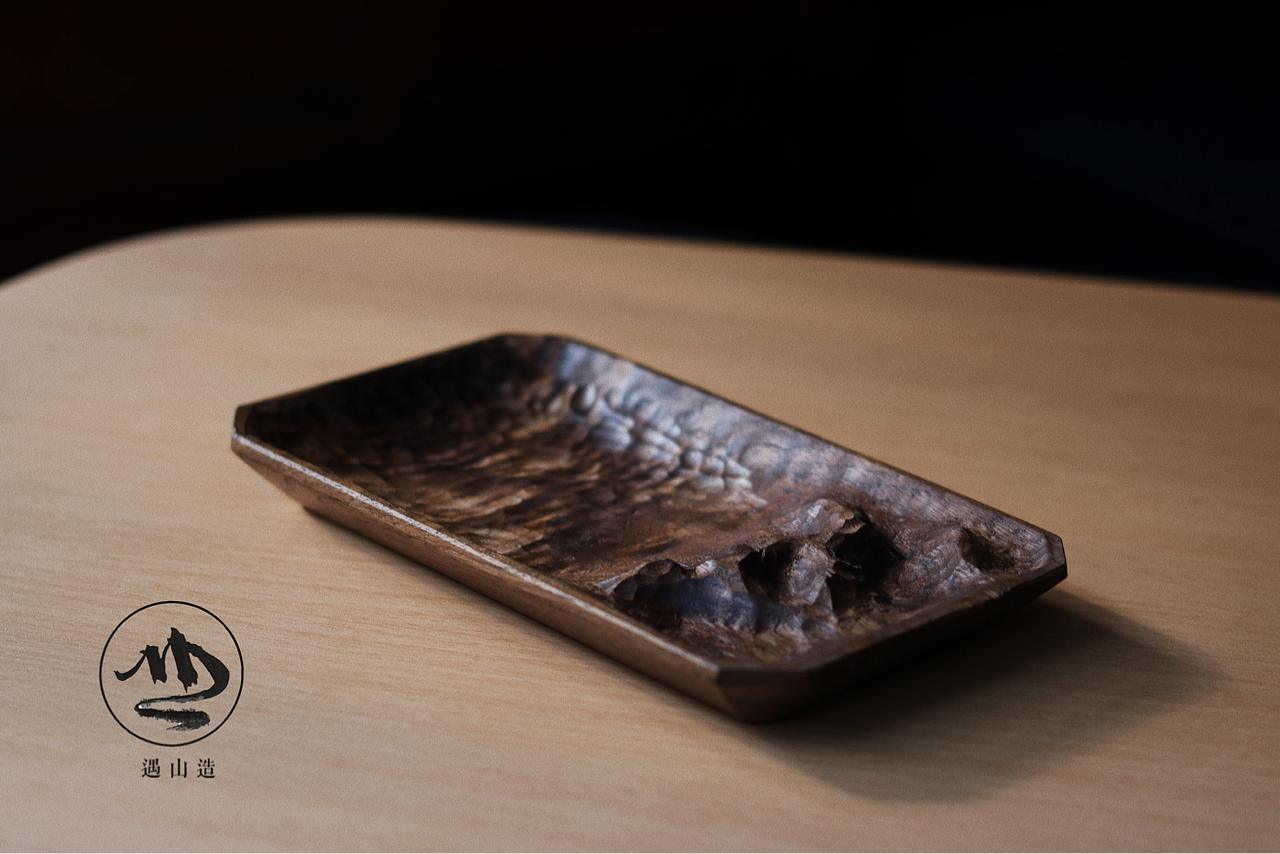 木作·【湖边小丘】木盘（图ZOTI1OTE2MjQ=） - 生活用品 - 站酷设计师遇山造木原创素材 - 站酷ZCOOL