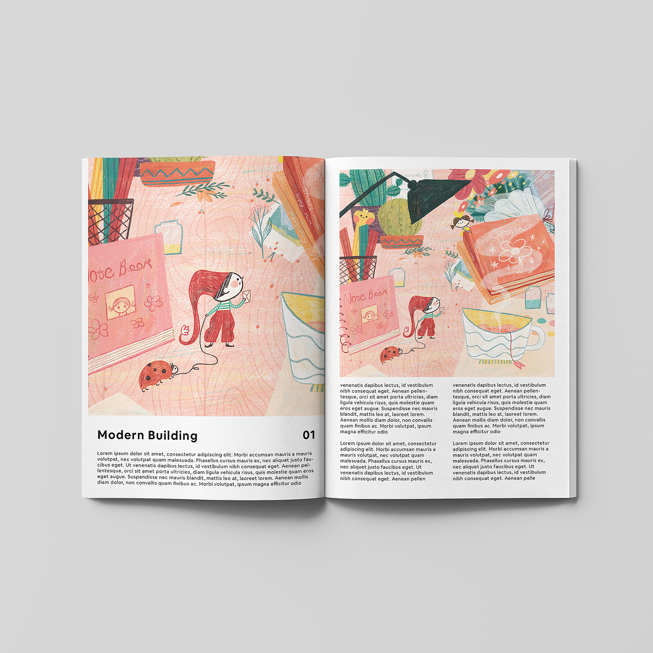 小小人系列01：你好呀！（图ZMjA5NDE0MDIw） - 儿童插画 - 站酷设计师狐豆原创素材 - 站酷ZCOOL