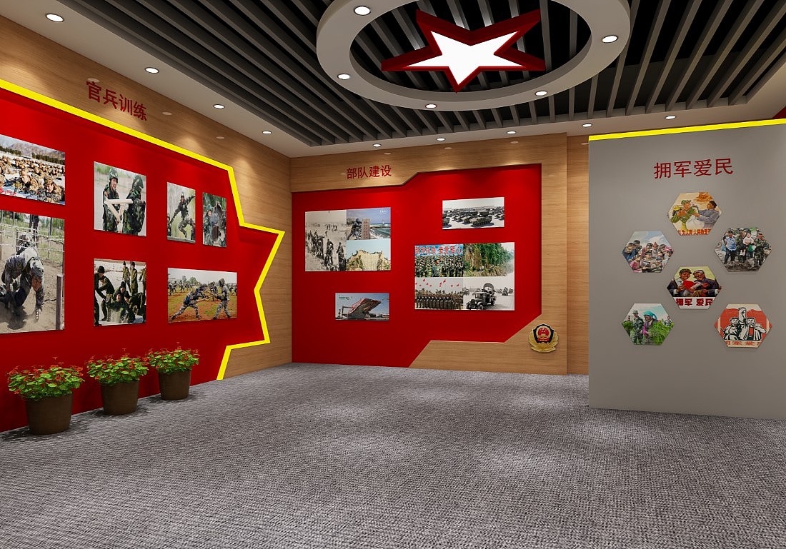 党建展厅设计案例展示-北京同业圆通展览展示有限公司