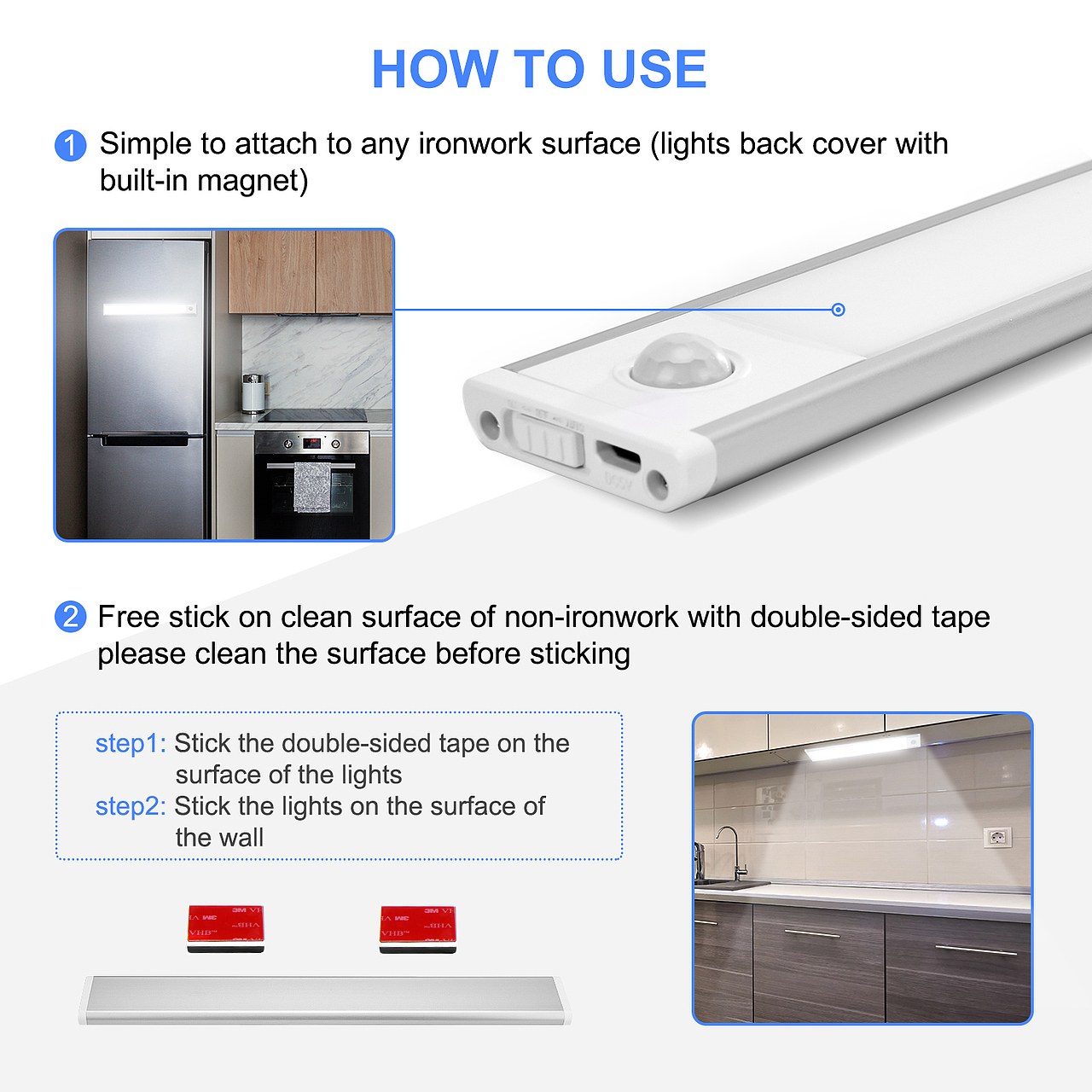 亚马逊摄影设计 | 感应长条板灯
