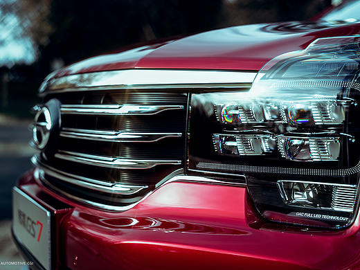 CAR   HEADLIGHTS    CGI