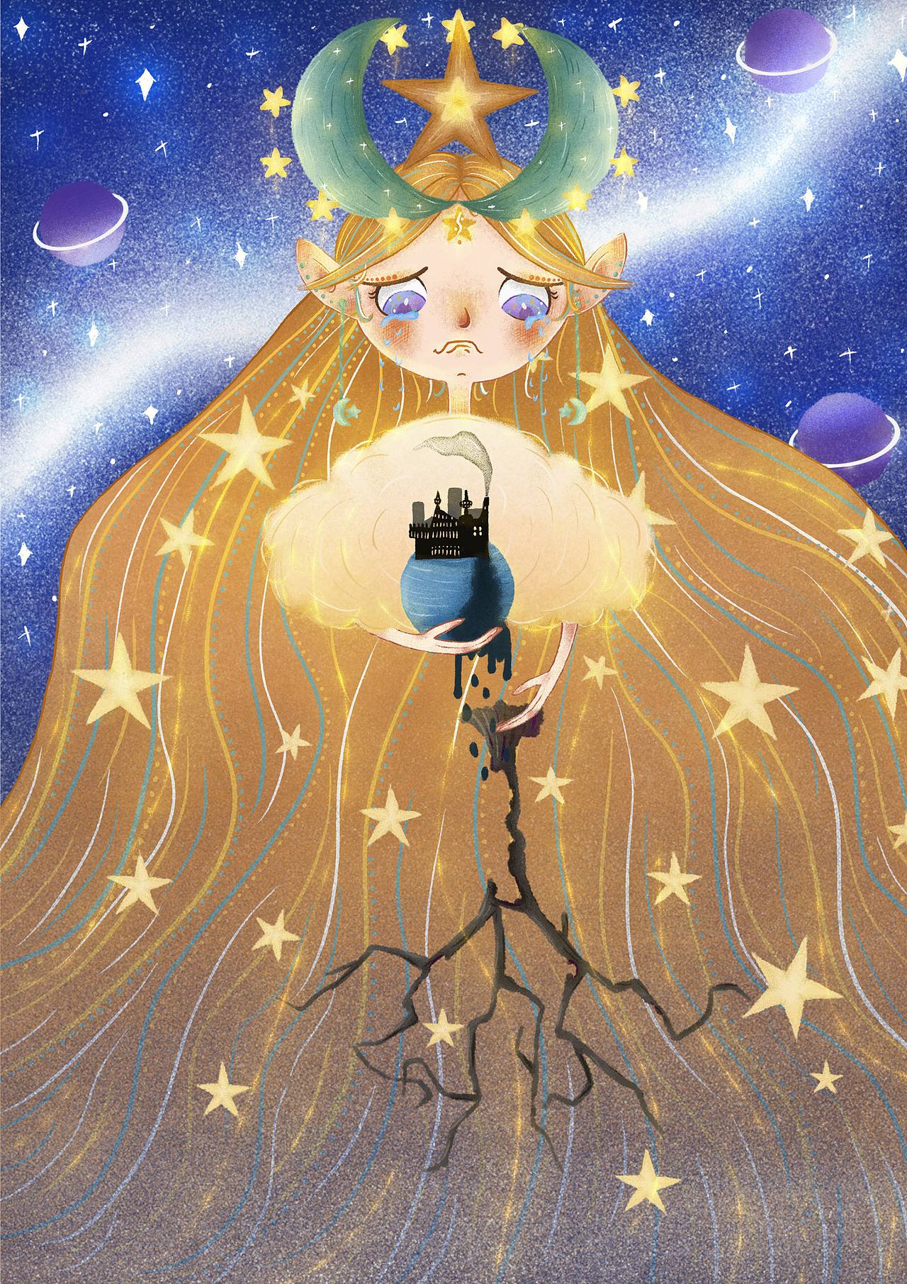 零基础学插画到完成原创