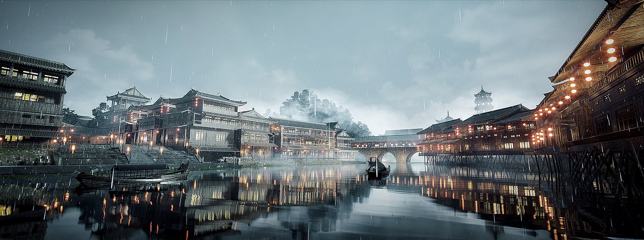 UE4古风场景（图ZMjEyODcyNzIw） - 动画/影视 - 站酷设计师这个道友原创素材 - 站酷ZCOOL
