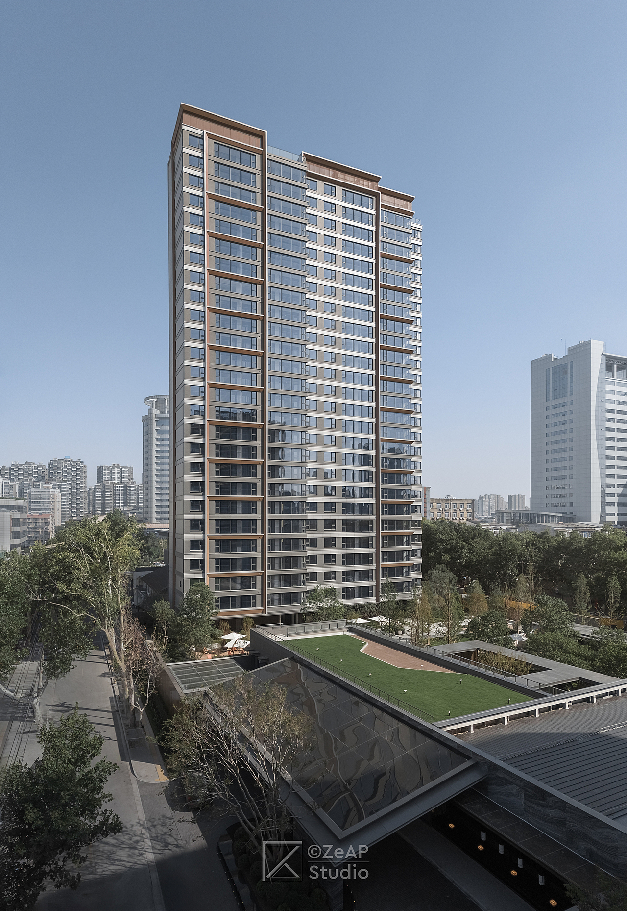 建筑摄影|徐州万科淮海隐秀（图ZMzg3ODY4OTk2） - 环境/建筑摄影 - 站酷设计师吴志盛建筑摄影原创素材 - 站酷ZCOOL