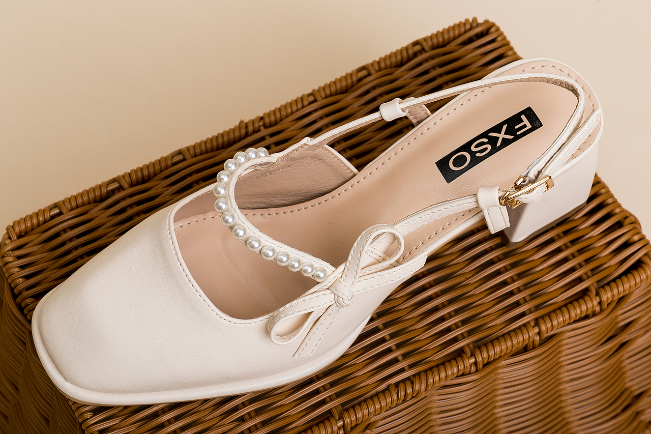 法式低跟鞋子(练习用,不喜勿喷)