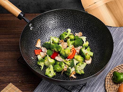 手打锅三件套 炒锅/汤锅/煎锅高端定制详情页