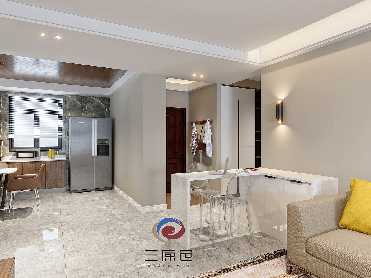 一套現(xiàn)代空間。（圖ZOTgxODc3NDg=） - 家裝設(shè)計(jì) - 站酷設(shè)計(jì)師YI念間原創(chuàng)素材 - 站酷ZCOOL