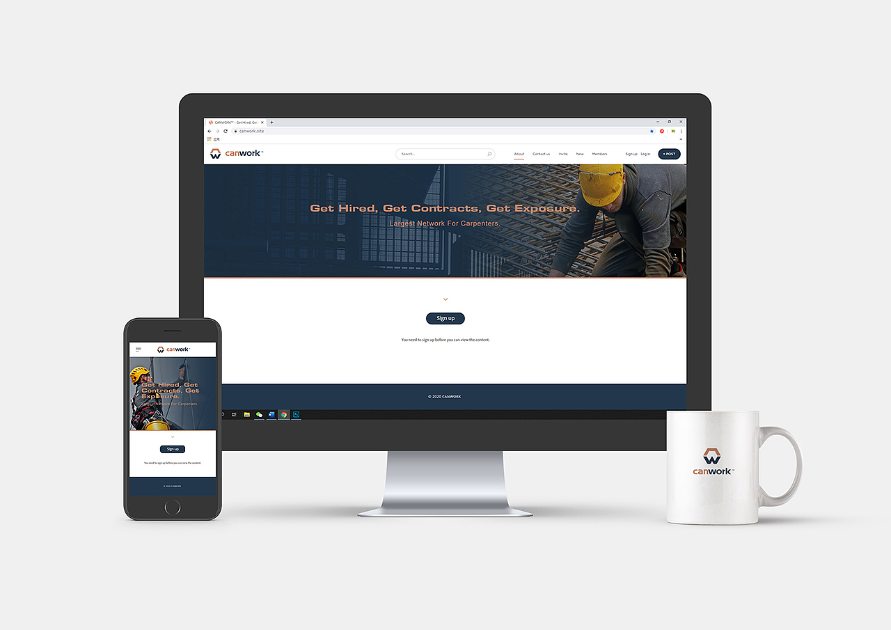 CANWORK 品牌设计（图ZMjEyNDYyNDA4） - 品牌 - 站酷设计师优你创意原创素材 - 站酷ZCOOL