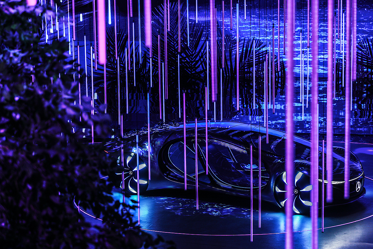 星罗密林 · 梅赛德斯 奔驰-eq之夜