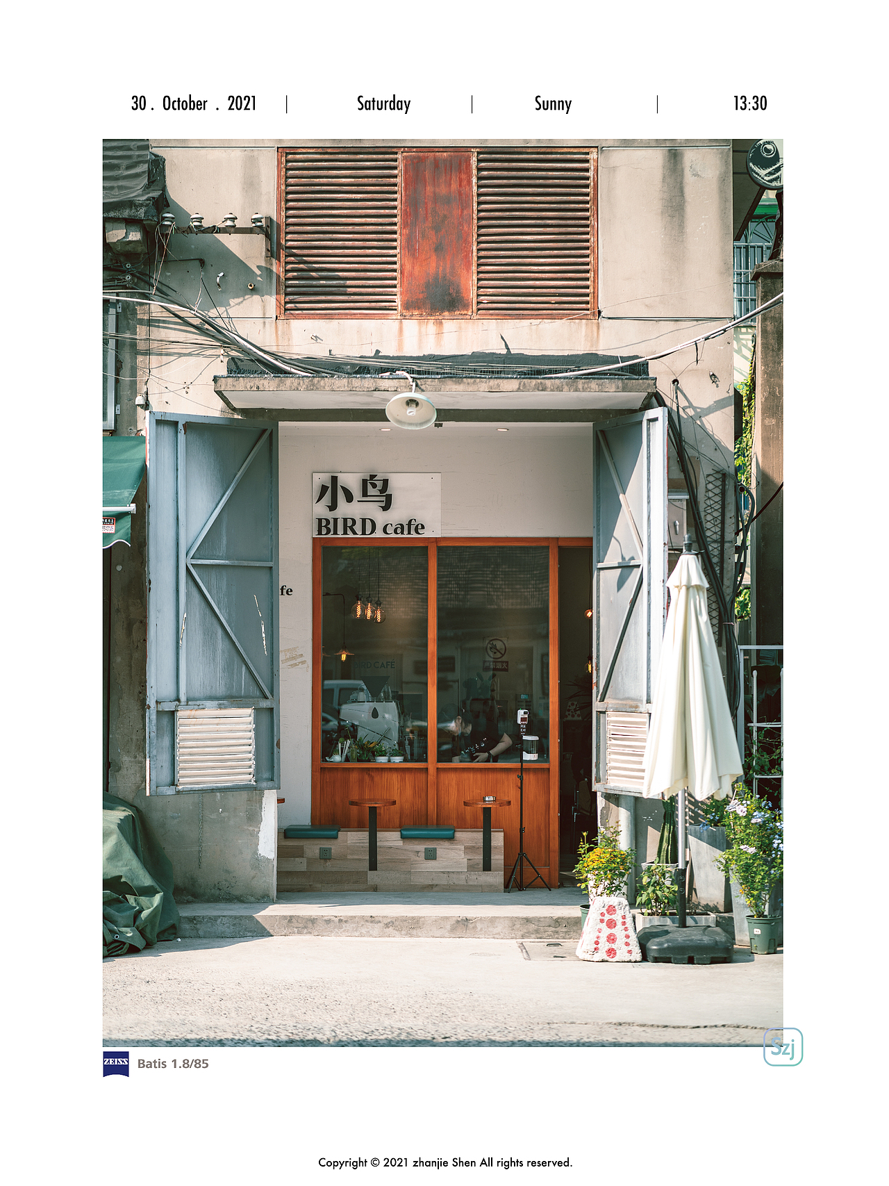 杭州咖啡店图鉴No.12「小鸟咖啡」（图ZMjc1OTYzNjY0） - 环境/建筑摄影 - 站酷设计师摄影师SZJ原创素材 - 站酷ZCOOL