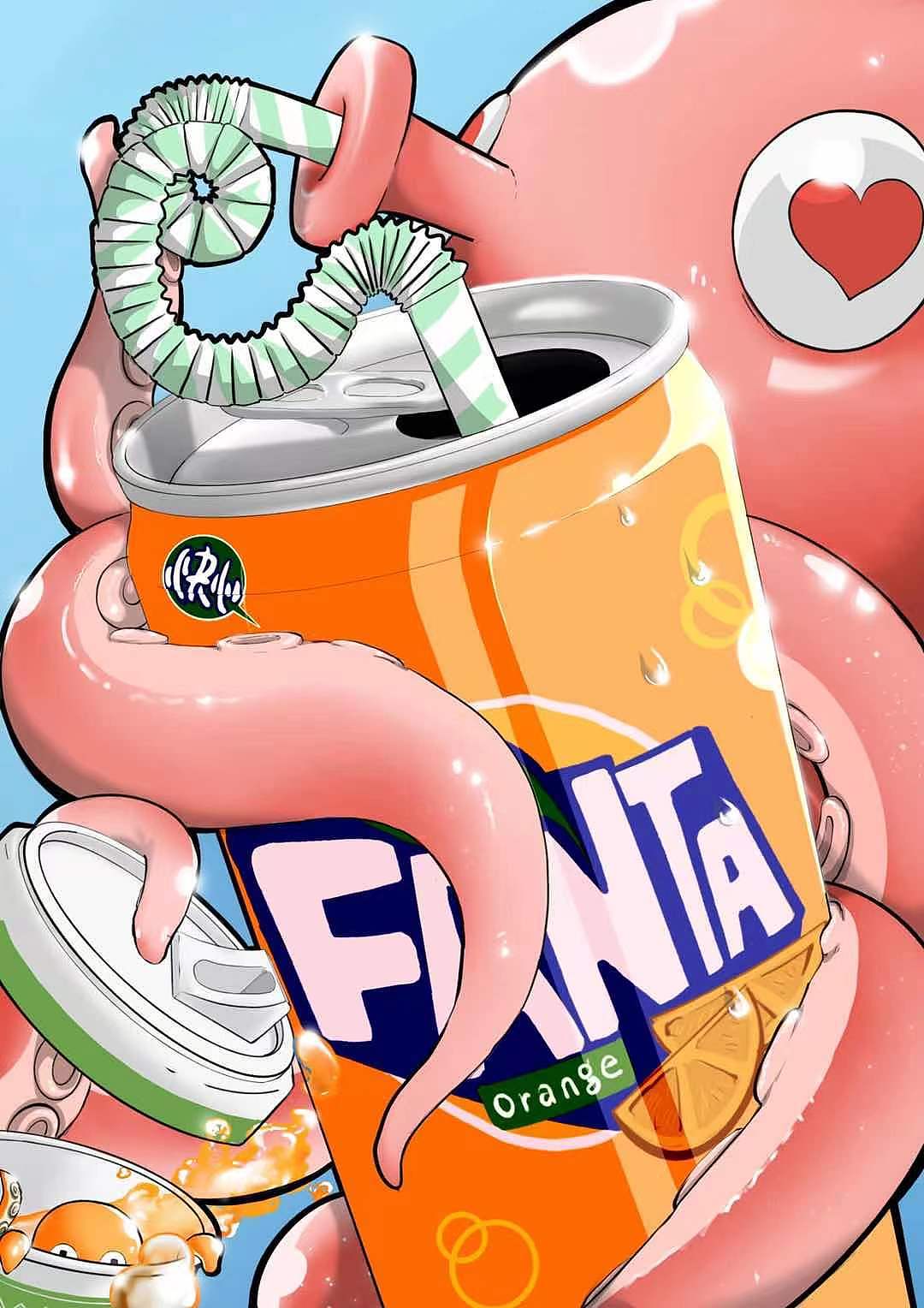疯味饮料（图ZMjYxNjI5MjI0） - 商业插画 - 站酷设计师若游原创素材 - 站酷ZCOOL