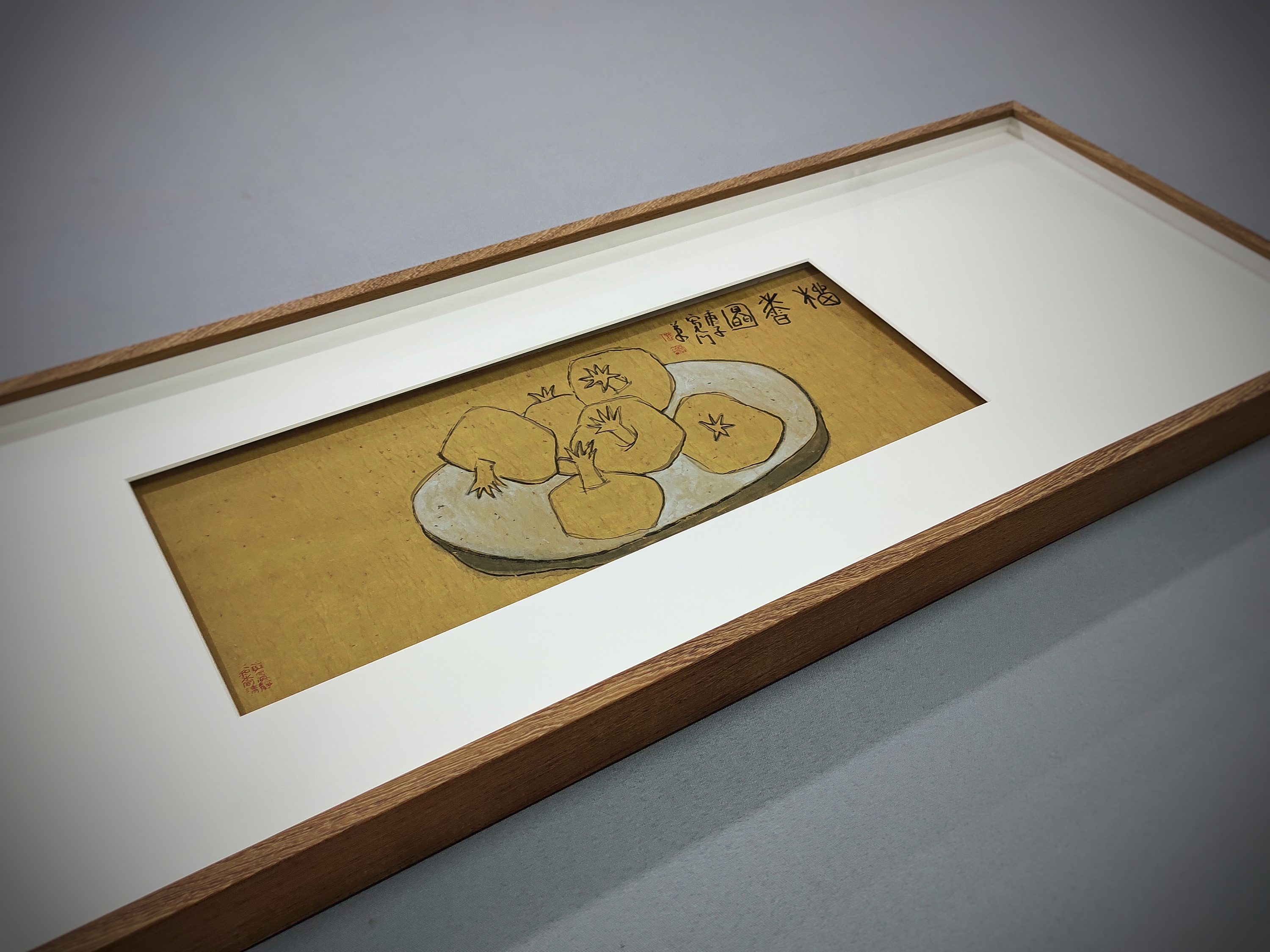 多层次立体装裱