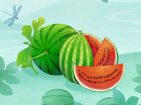 夏日炎炎 冰镇西瓜🍉 | 24节气大暑