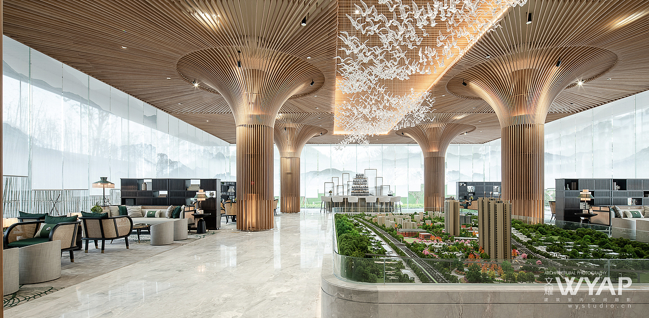 贵阳·青秀2046售楼处（图ZMjA2NDI4NzI4） - 环境/建筑摄影 - 站酷设计师WYAP文耀建筑摄影原创素材 - 站酷ZCOOL