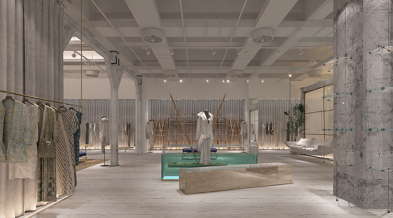 颜诺国际品牌体验店（图ZNTg0NDgxNjA=） - 展陈设计 - 站酷设计师xiaohuup原创素材 - 站酷ZCOOL