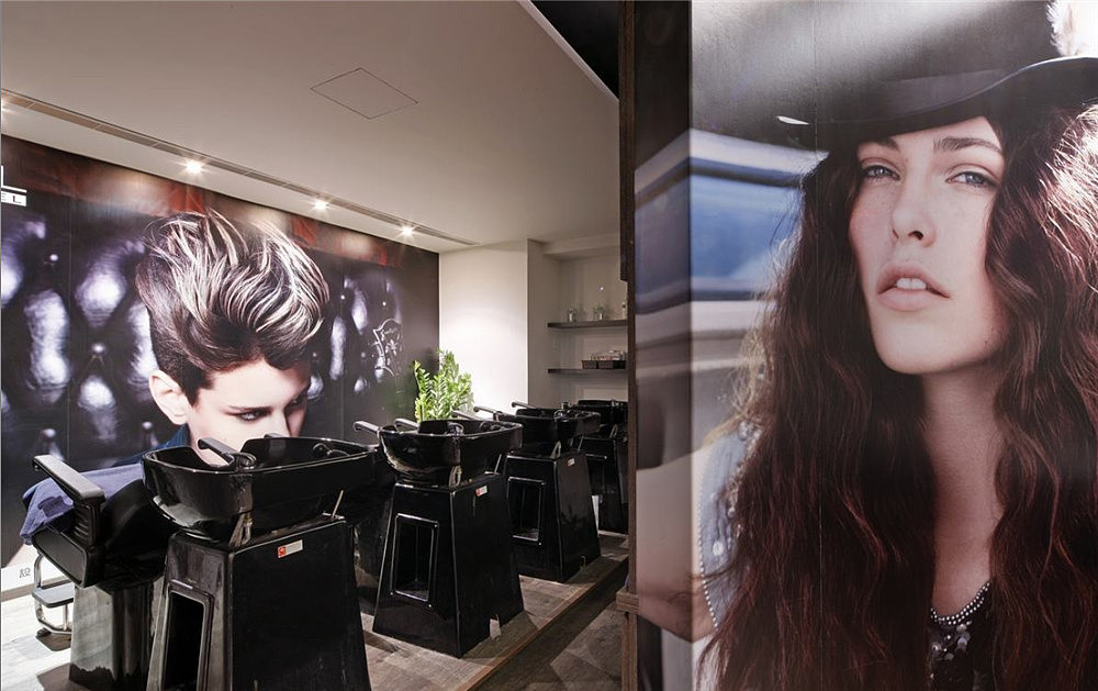 成都理发厅设计|美容美发店设计