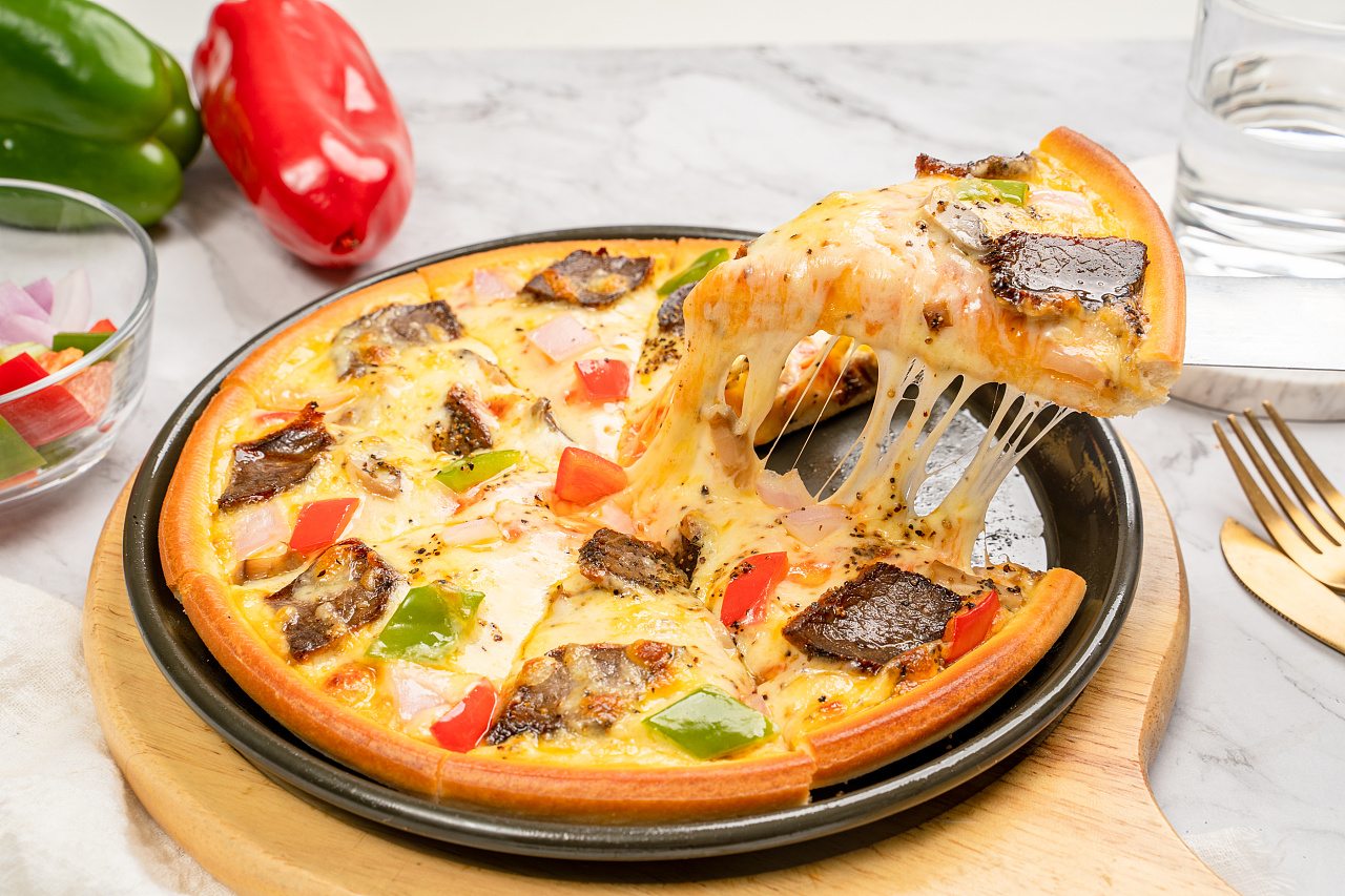 披萨拍摄 米汉堡拍摄