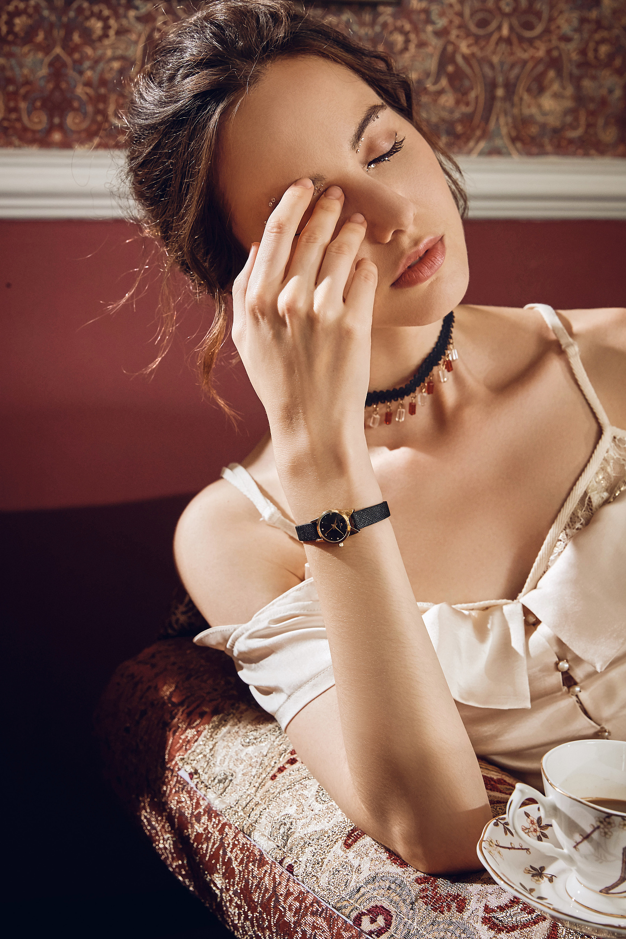 珂芮柏蒂品牌手表作品/女士新款时尚手表/罗捷广告