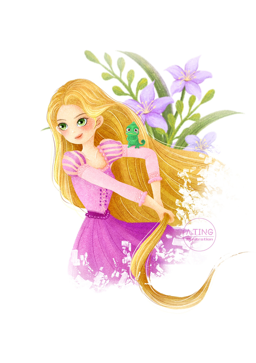 迪士尼公主同人合集