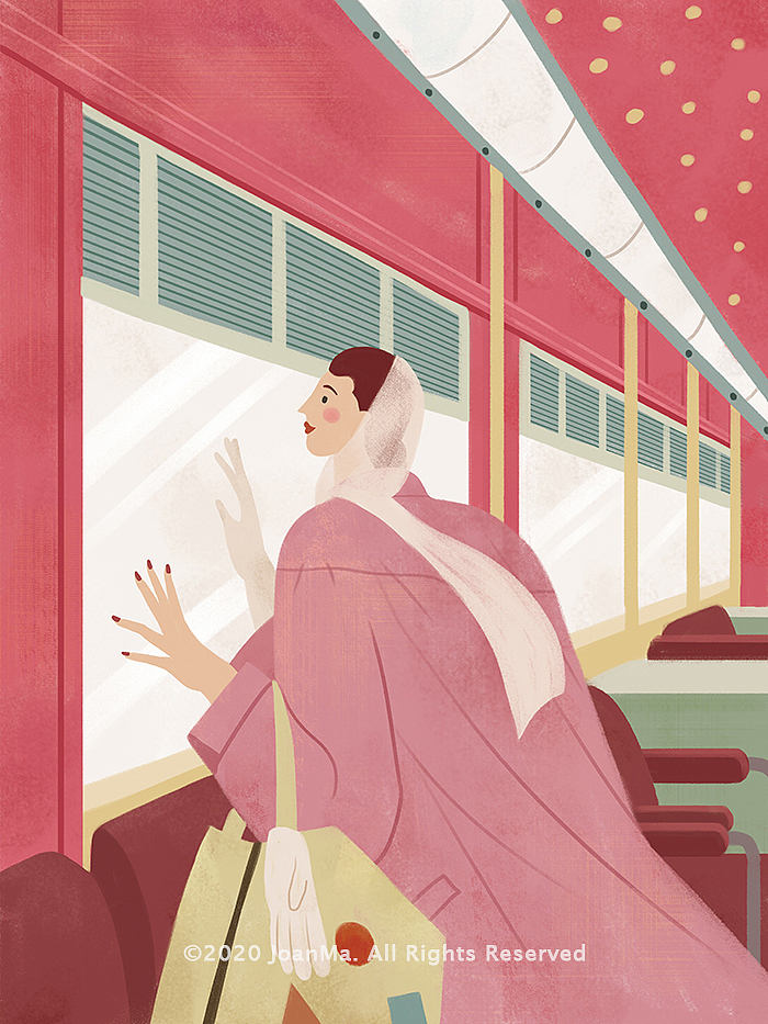 Vintage Fashion-复古时尚系列插画（图ZMjM0Mjk1MDA0） - 艺术插画 - 站酷设计师JoanMa插画原创素材 - 站酷ZCOOL