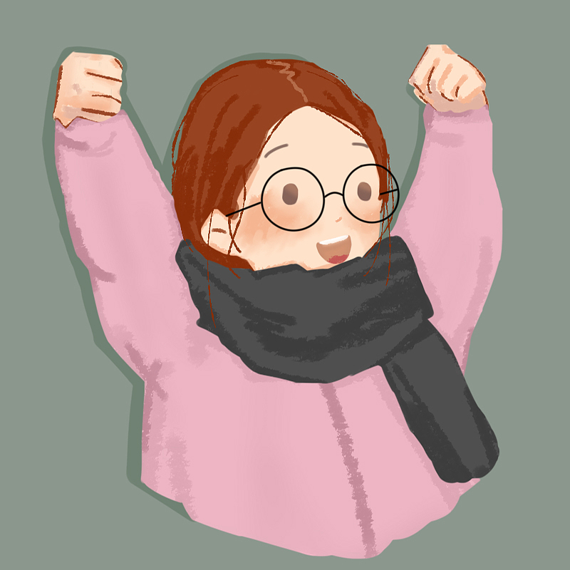 手绘练习小人画