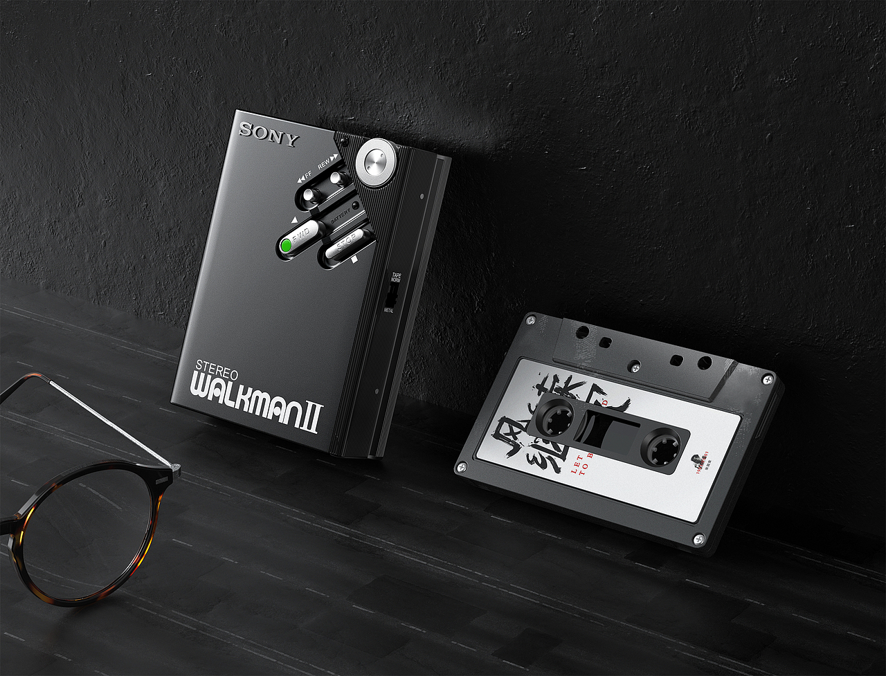 产品渲染，SONY WN-2个人练习（图ZMjA2Njg2NTY4） - 产品 - 站酷设计师啊小崔啊原创素材 - 站酷ZCOOL