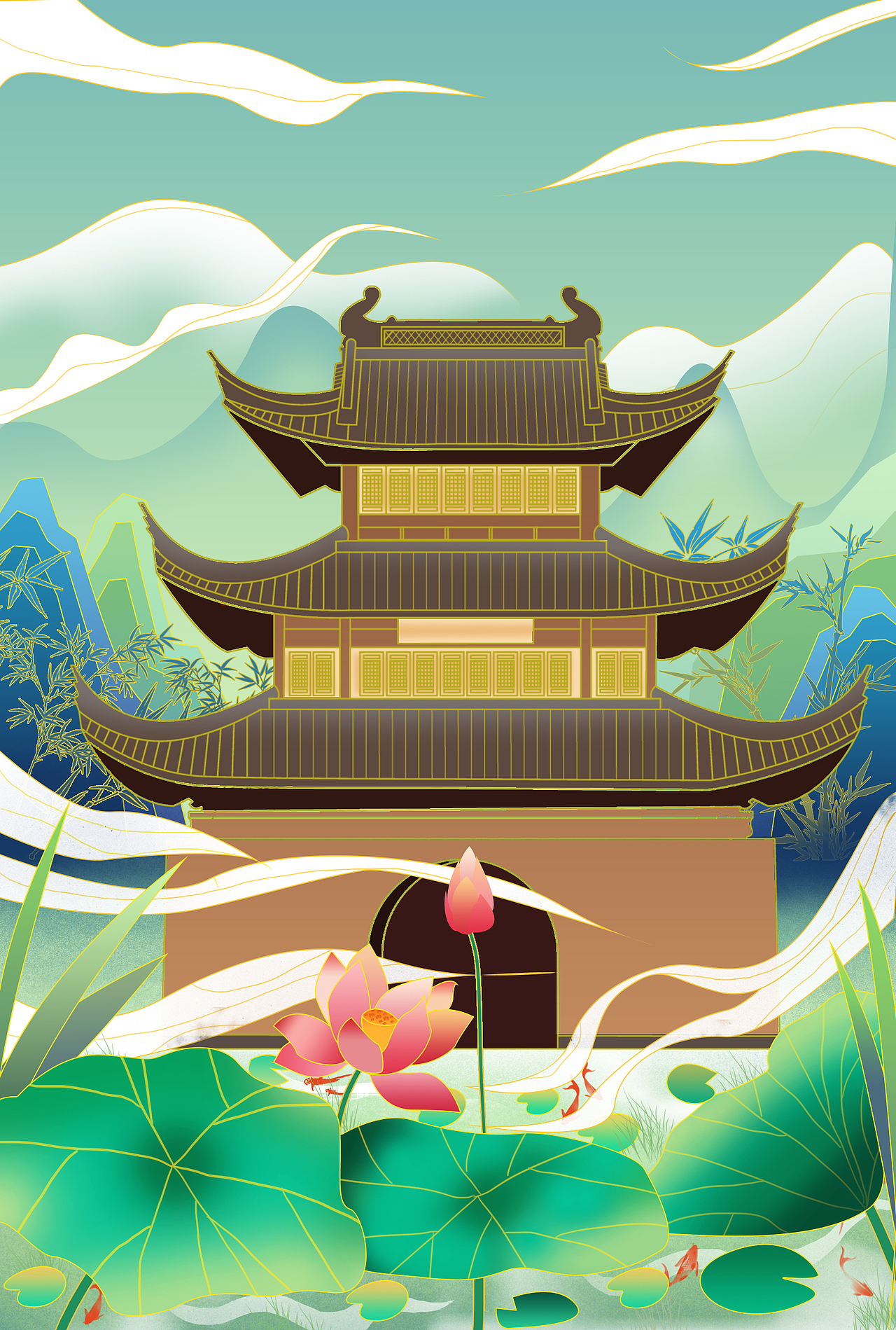 夏天（图ZMjEzNDU5MjQ4） - 创作习作 - 站酷设计师黄圈圈爱做梦原创素材 - 站酷ZCOOL