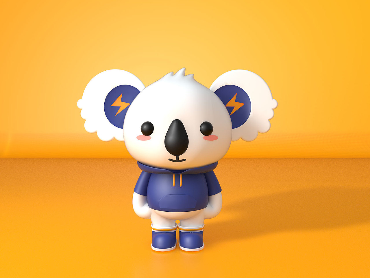 ip形象设计考拉熊小懒懒是真的懒