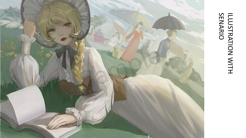 全智插画原画作品