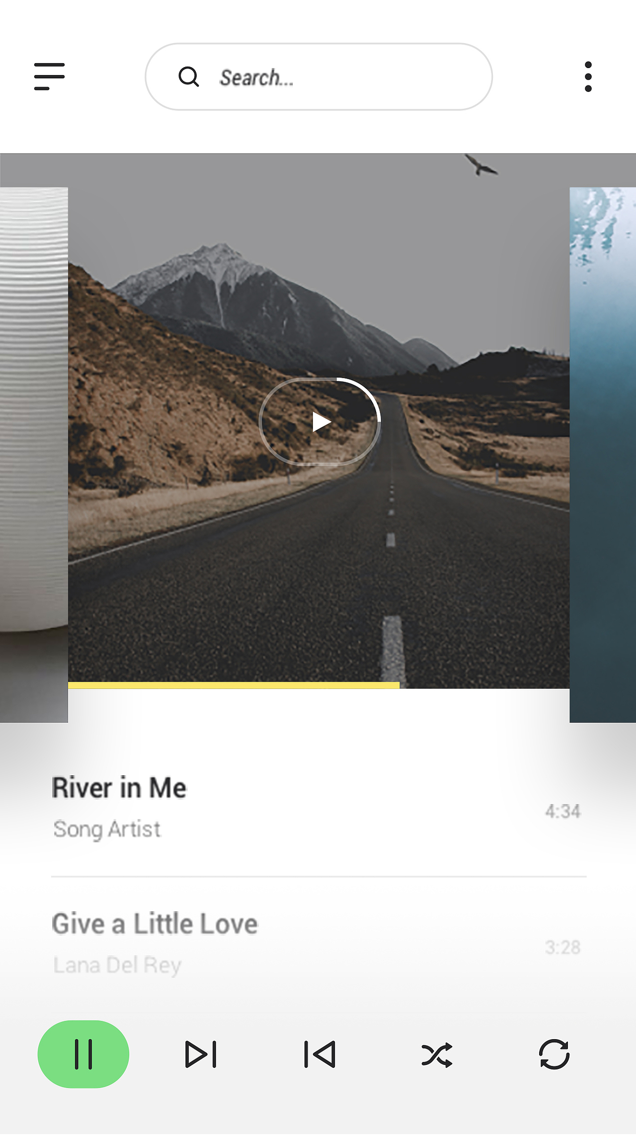 手机界面设计练习