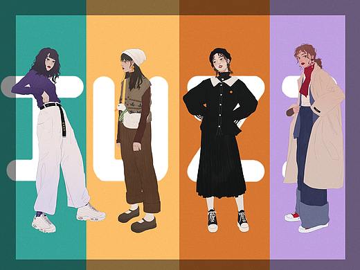 橘子的秋冬look