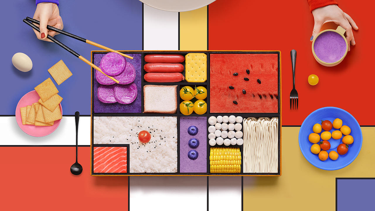 蒙德里安的便当盒（图ZMTM5OTg0OTI4） - 其他摄影 - 站酷设计师YUM汤汤原创素材 - 站酷ZCOOL