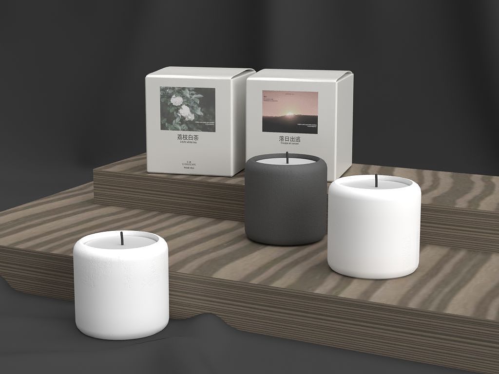 香薰蜡烛包装设计（图ZMzU5ODgzNjYw） - 包装 - 站酷设计师小鱼RUBY原创素材 - 站酷ZCOOL