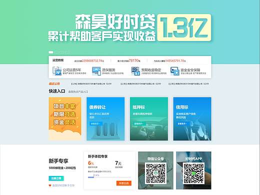 好时贷web改版