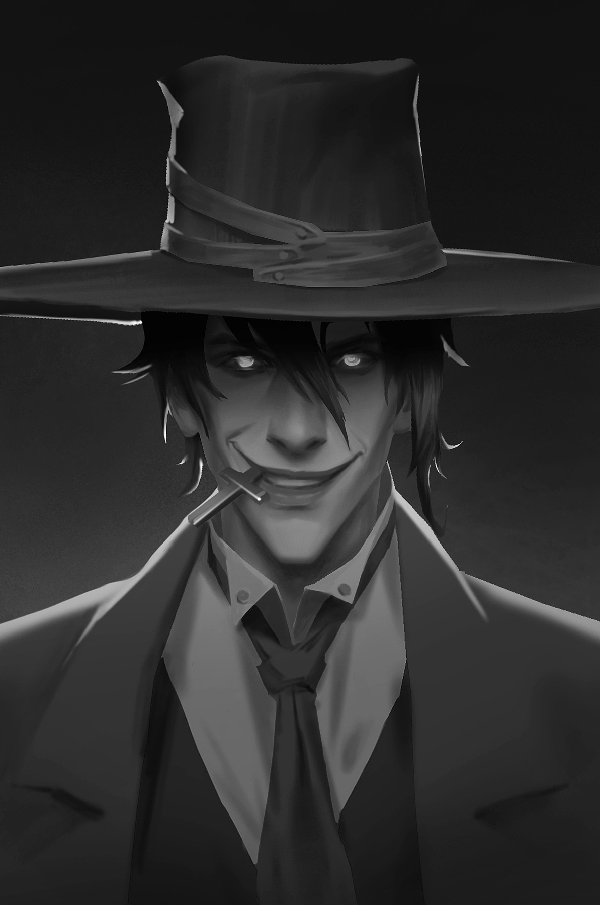 地狱之歌阿卡多同人（图ZMjgyMjIyMTk2） - 创作习作 - 站酷设计师Luoqiaofang原创素材 - 站酷ZCOOL