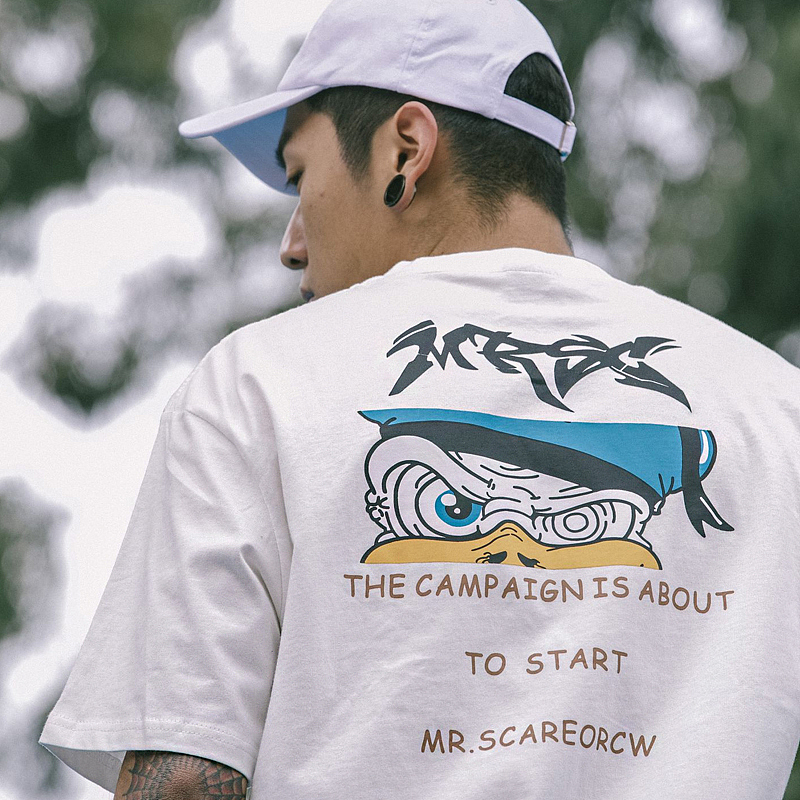 RELNLE X 短袖欧美街头 恶搞动漫嘻哈街舞ins超火情侣（图ZMTA4ODMwNzYw） - 休闲/流行服饰 - 站酷设计师SOBER7原创素材 - 站酷ZCOOL