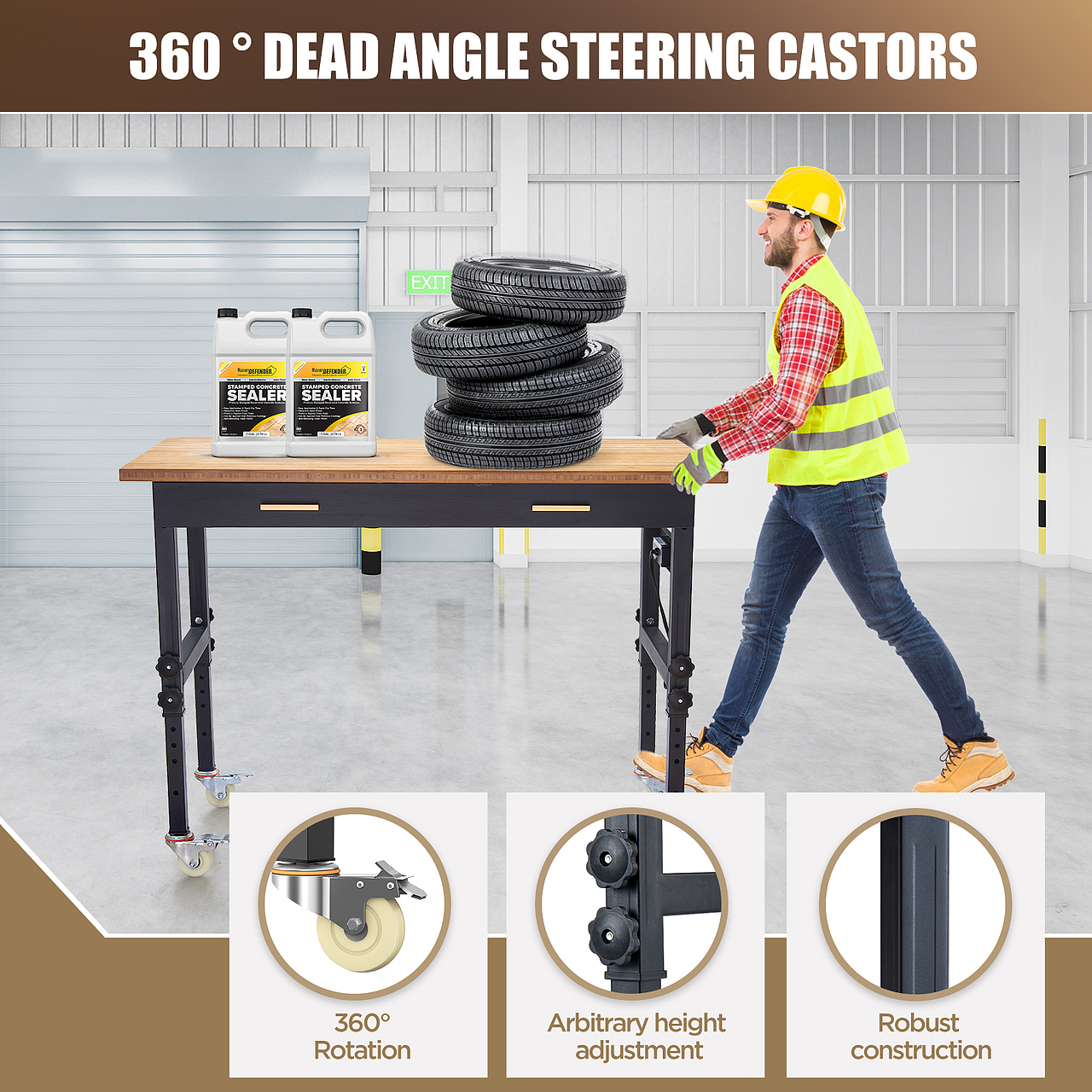 亚马逊-工具桌子 A+