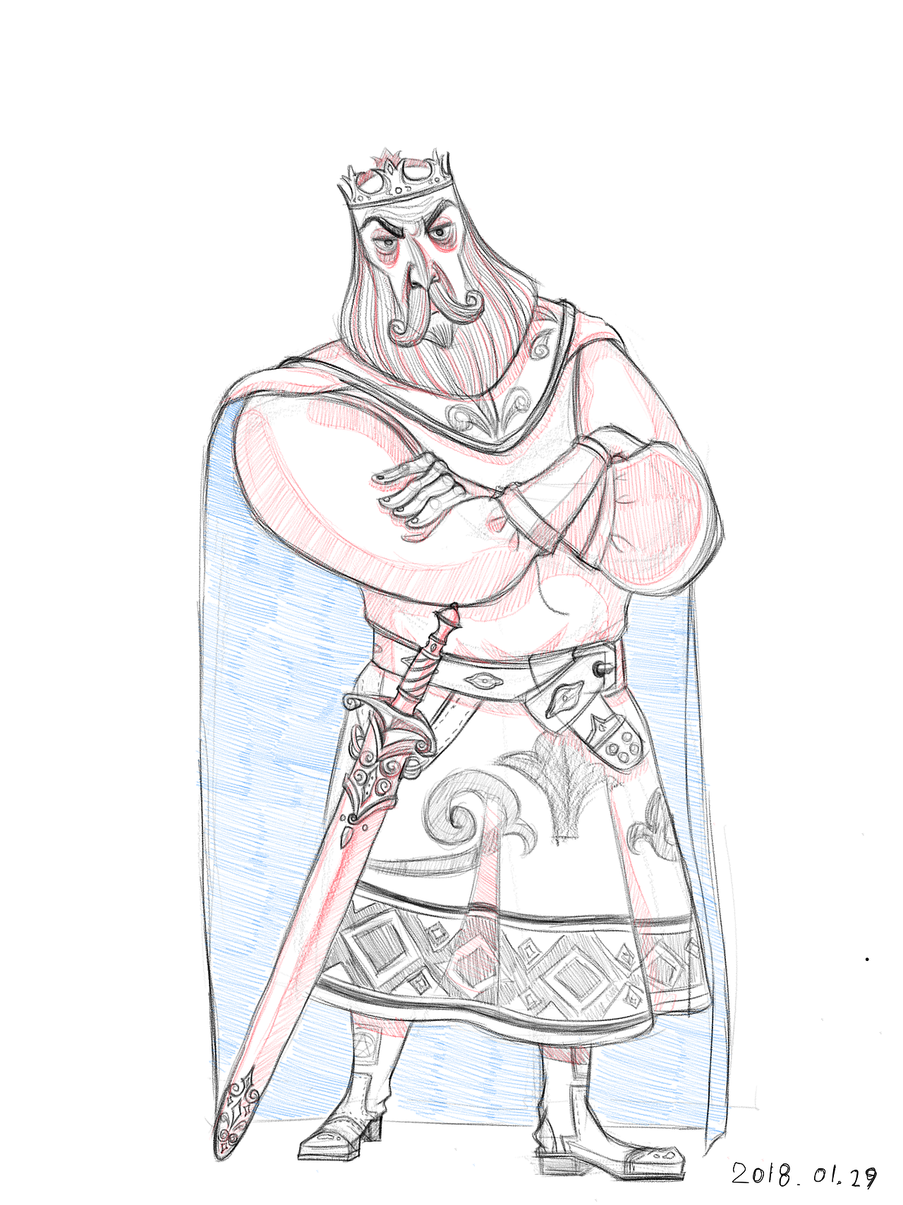 每天一画（合集肆）（图ZMTA0MDA1MTQ0） - 创作习作 - 站酷设计师伟培原创素材 - 站酷ZCOOL