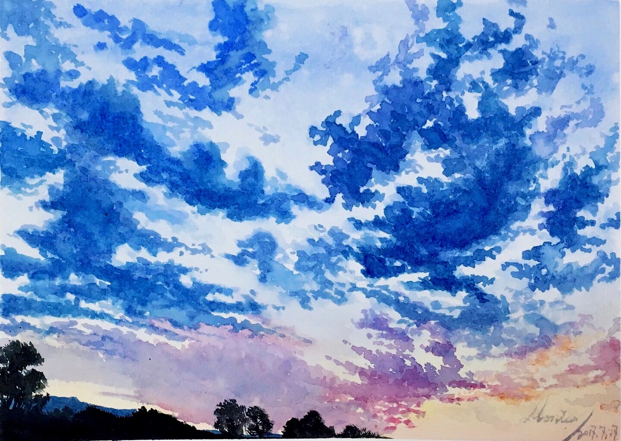 水彩风景