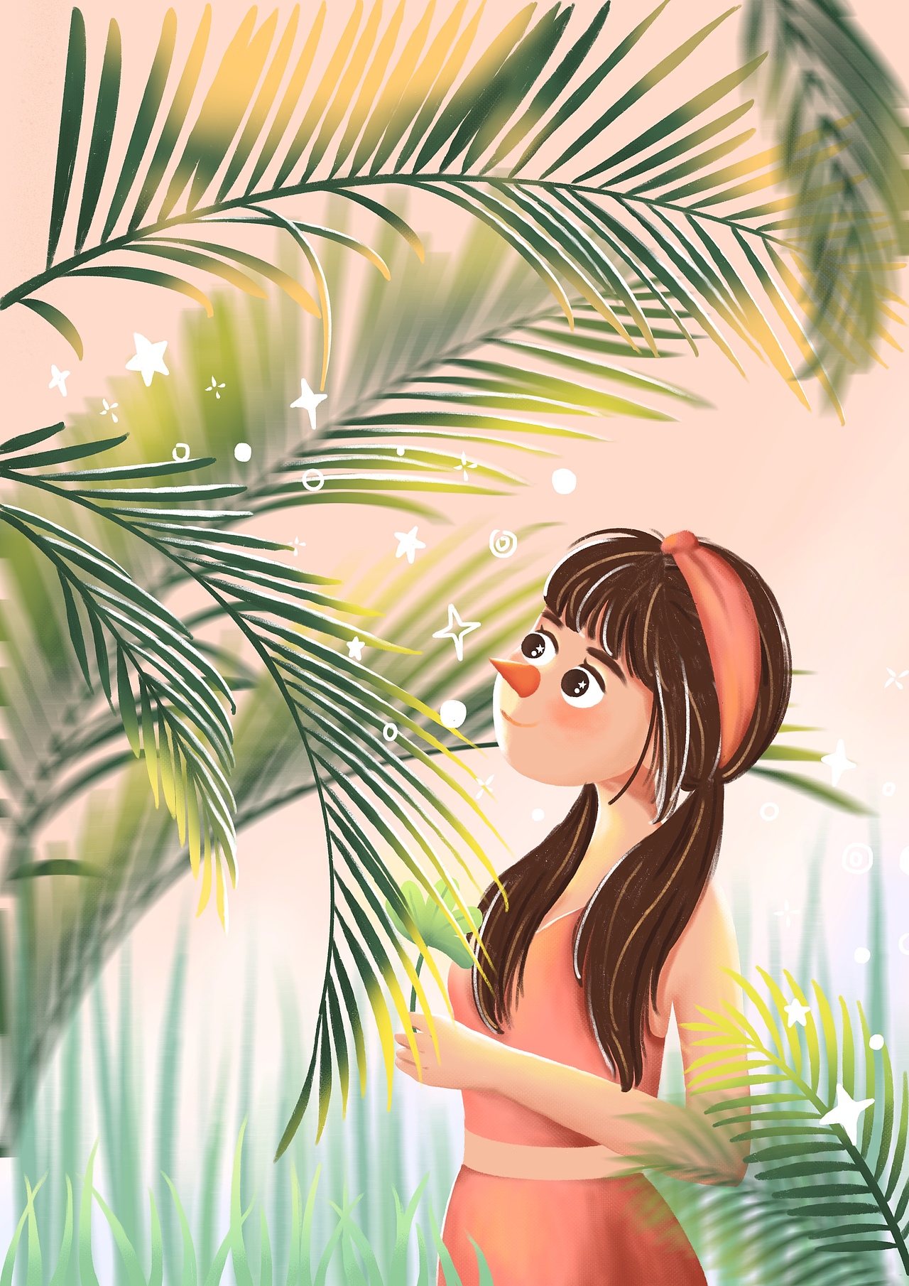 充满希望的女孩儿（图ZMTU2MTYwMzY0） - 创作习作 - 站酷设计师MOOYO麻药原创素材 - 站酷ZCOOL