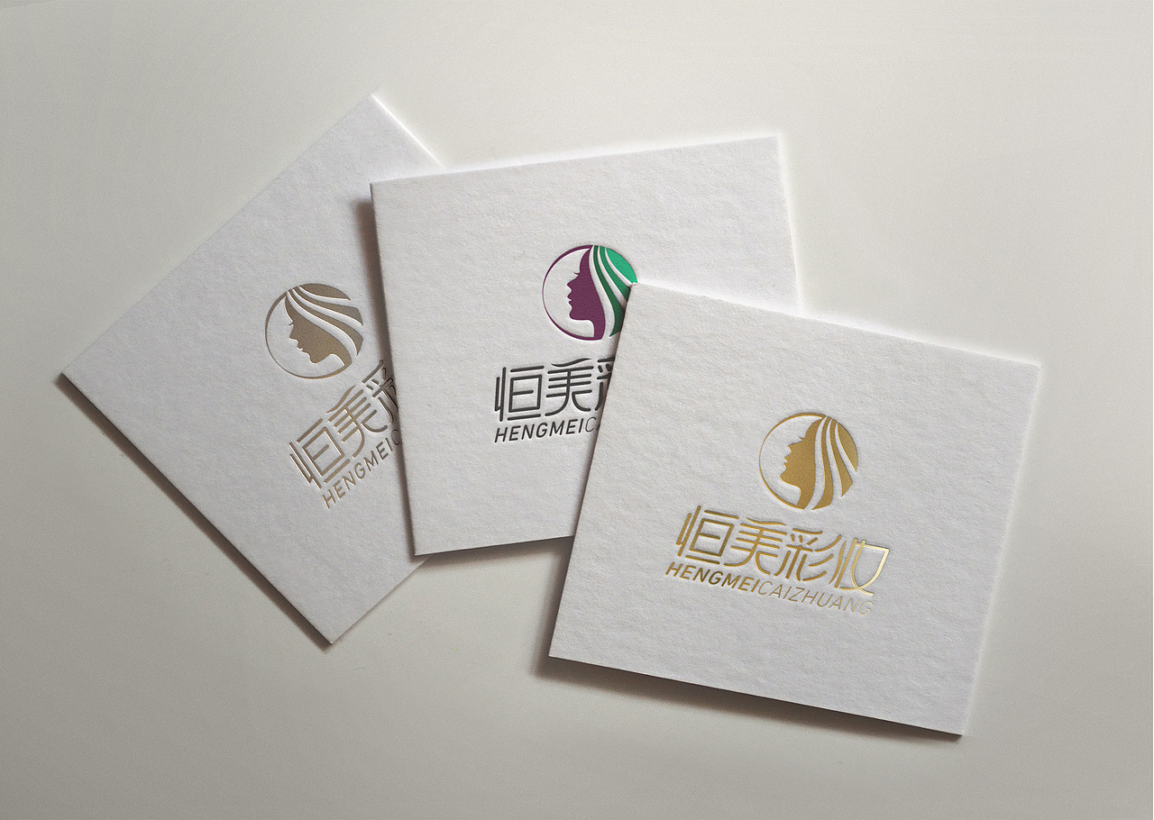 恒美彩妆/标志设计（图ZNTIzOTE4MzY=） - Logo - 站酷设计师lixin4680531原创素材 - 站酷ZCOOL